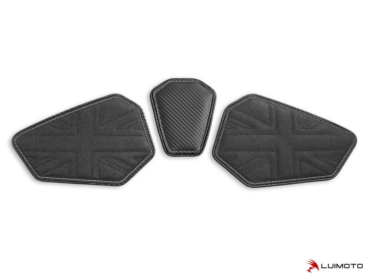 TRIUMPH SPEED TRIPLE 2008-2010 UNION JACK KNEE GRIPS AND TANK PROTECTOR LUIMOTO
